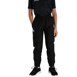 Canterbury Childrens/Kids Club Plain Cuffed Tracksuit Bottoms / Black